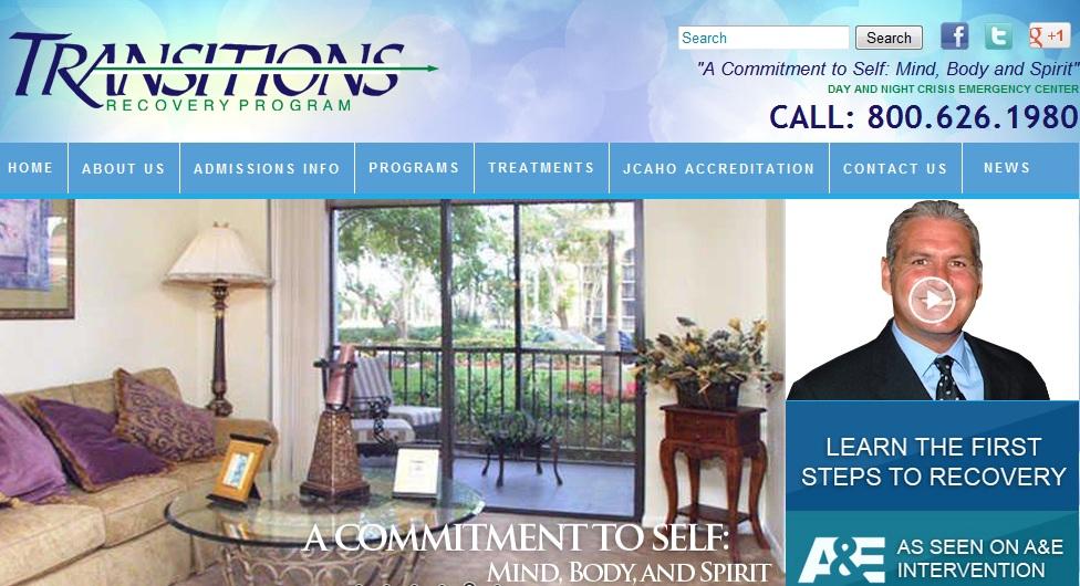 Map And Directions To Transitions Recovery In Miami Fl 33162